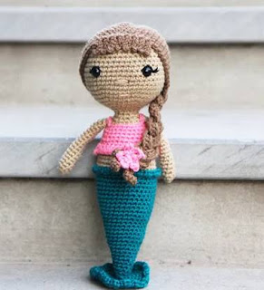 PATRON GRATIS SIRENA AMIGURUMI 42487