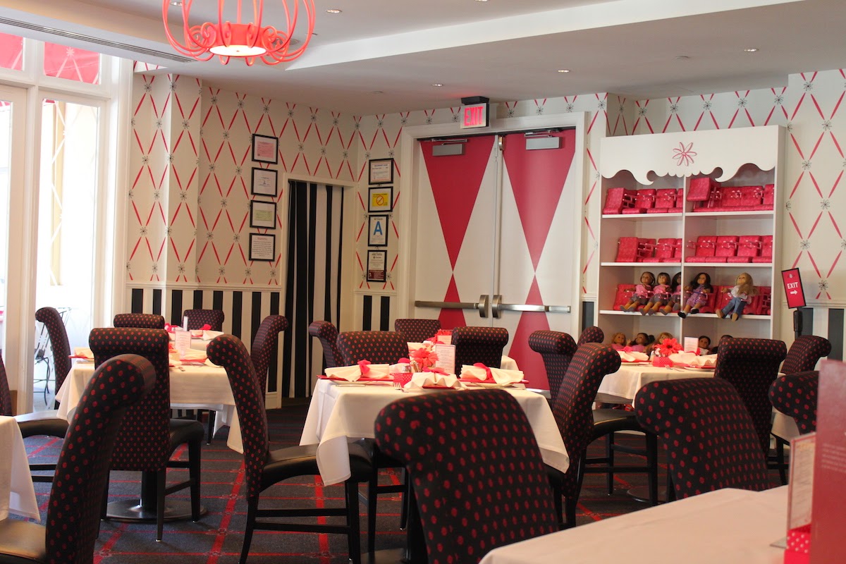 Birthday Party American Girl Doll Store Cafe Tea Party American Girl