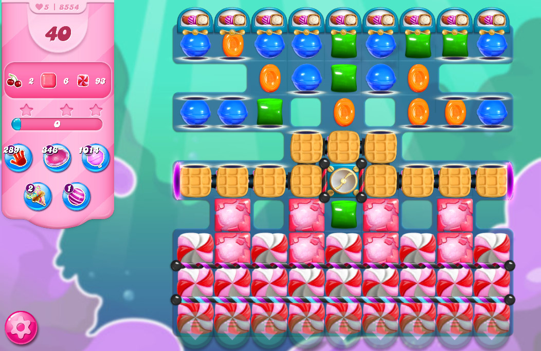 Candy Crush Saga level 8554