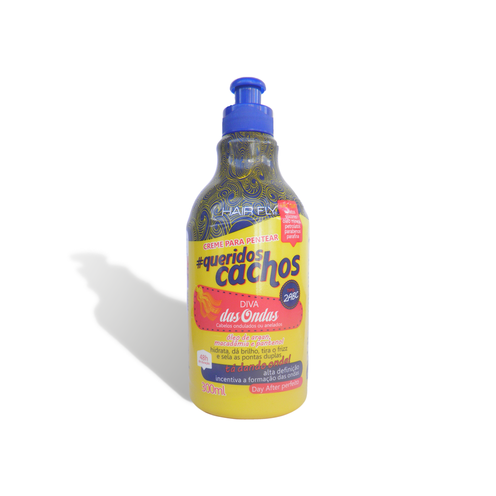 Resenha Creme para Pentear Diva das Ondas - Queridos Cachos - Hair Fly