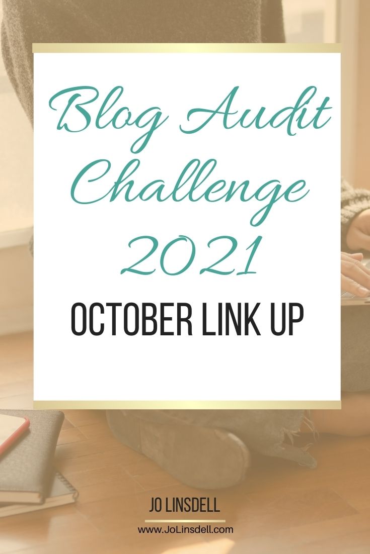Blog Audit Challenge 2021 October Link Up #BlogAuditChallenge2021