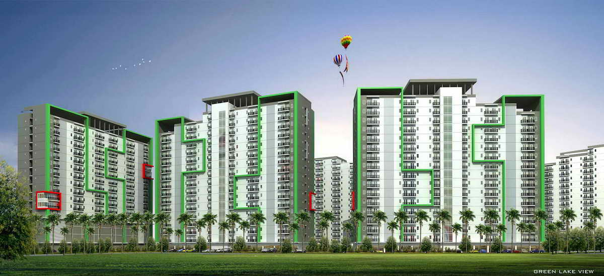 Apartment Green Lake View Ciputat Dilirik Investor