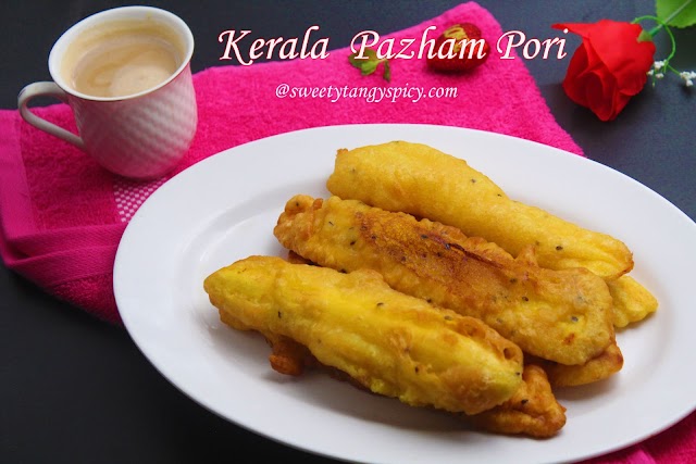 Perfect Crunchy Kerala Pazham Pori Recipe | Kerala Banana Fritters | Ethakkappam | Ethakka appam