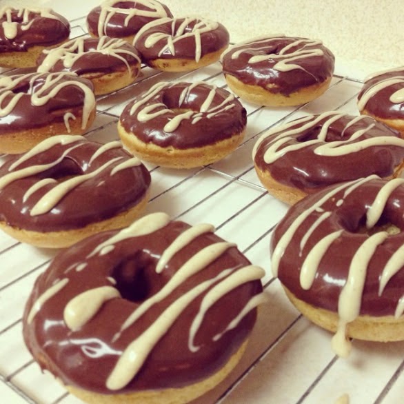 Sweet Charlotte Nutmeg & Brown Butter Baked Doughnuts