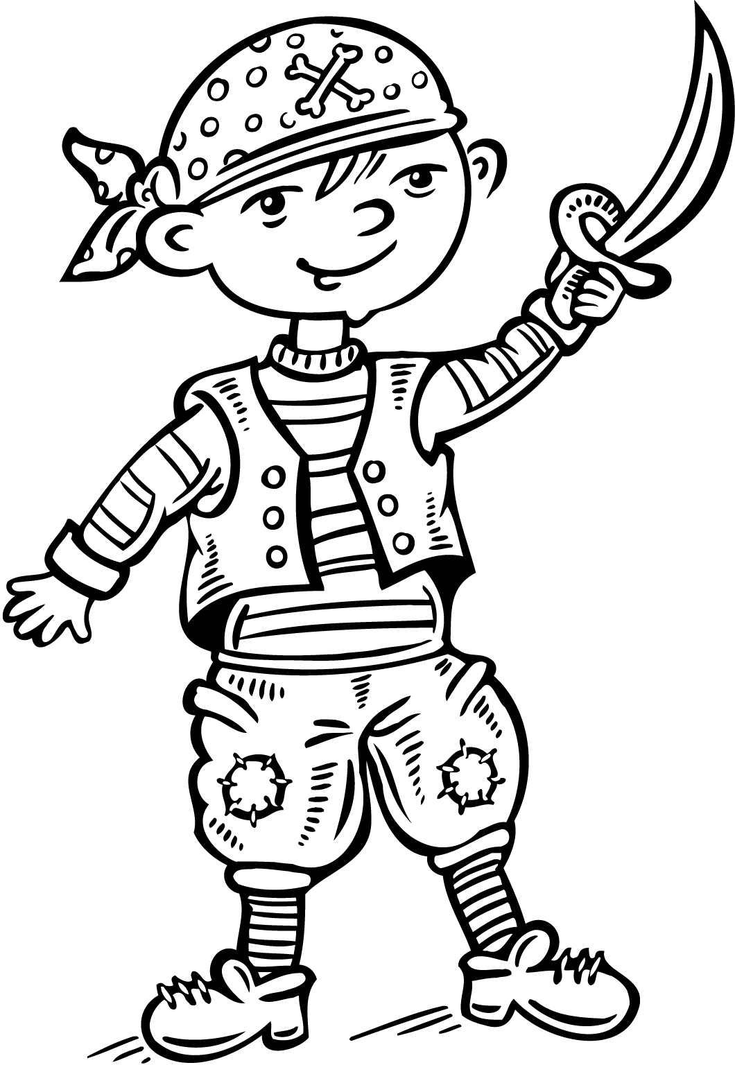 20+ Pirate Colouring Pages Activity Village : Free Coloring Pages
