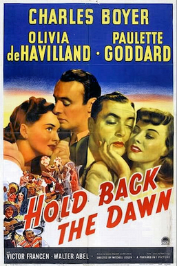 Hold Back The Dawn - Movie Poster