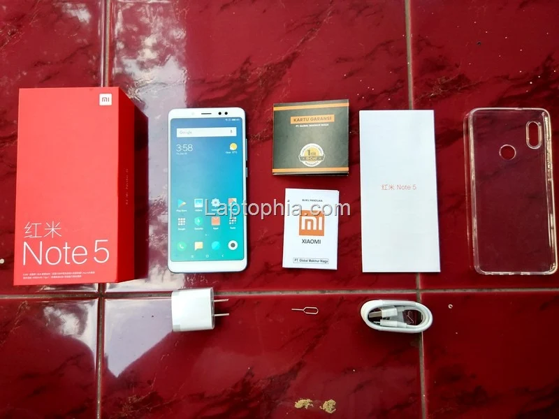 Paket Pembelian Xiaomi Redmi Note 5