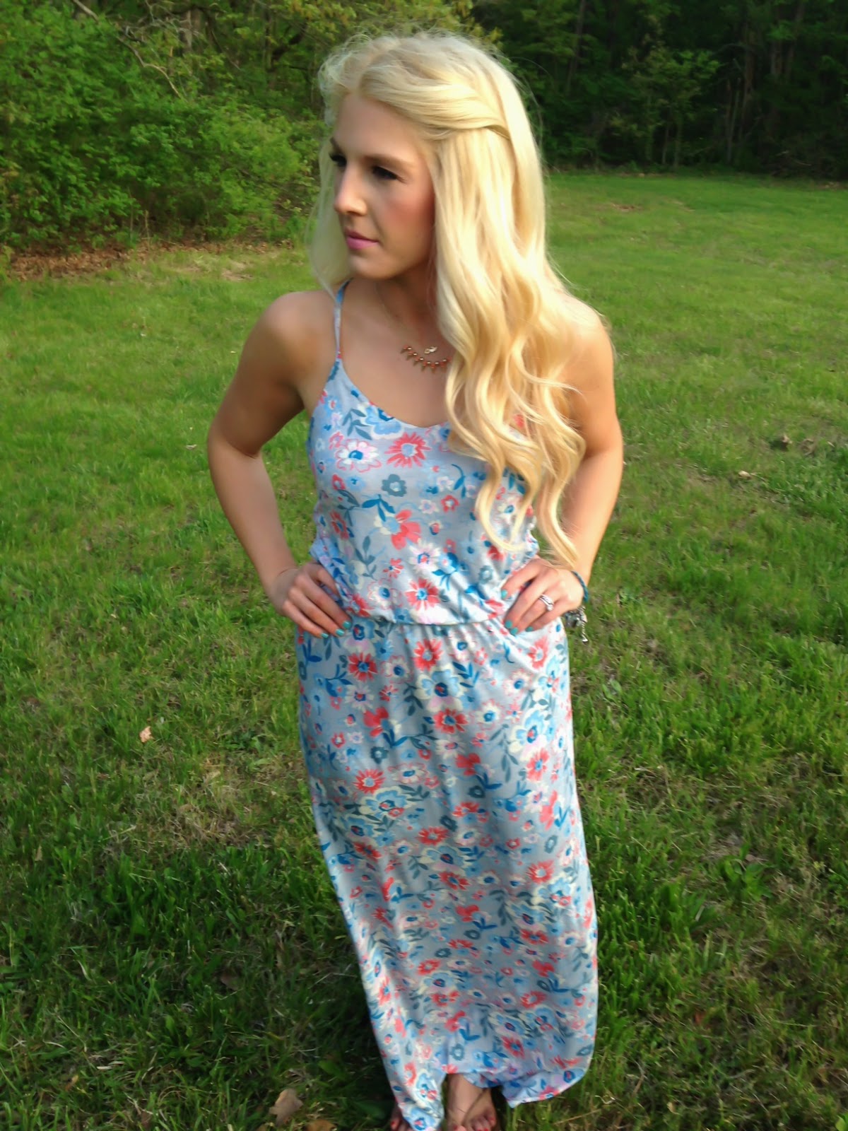 Styled by Dede: FLORAL MAXI