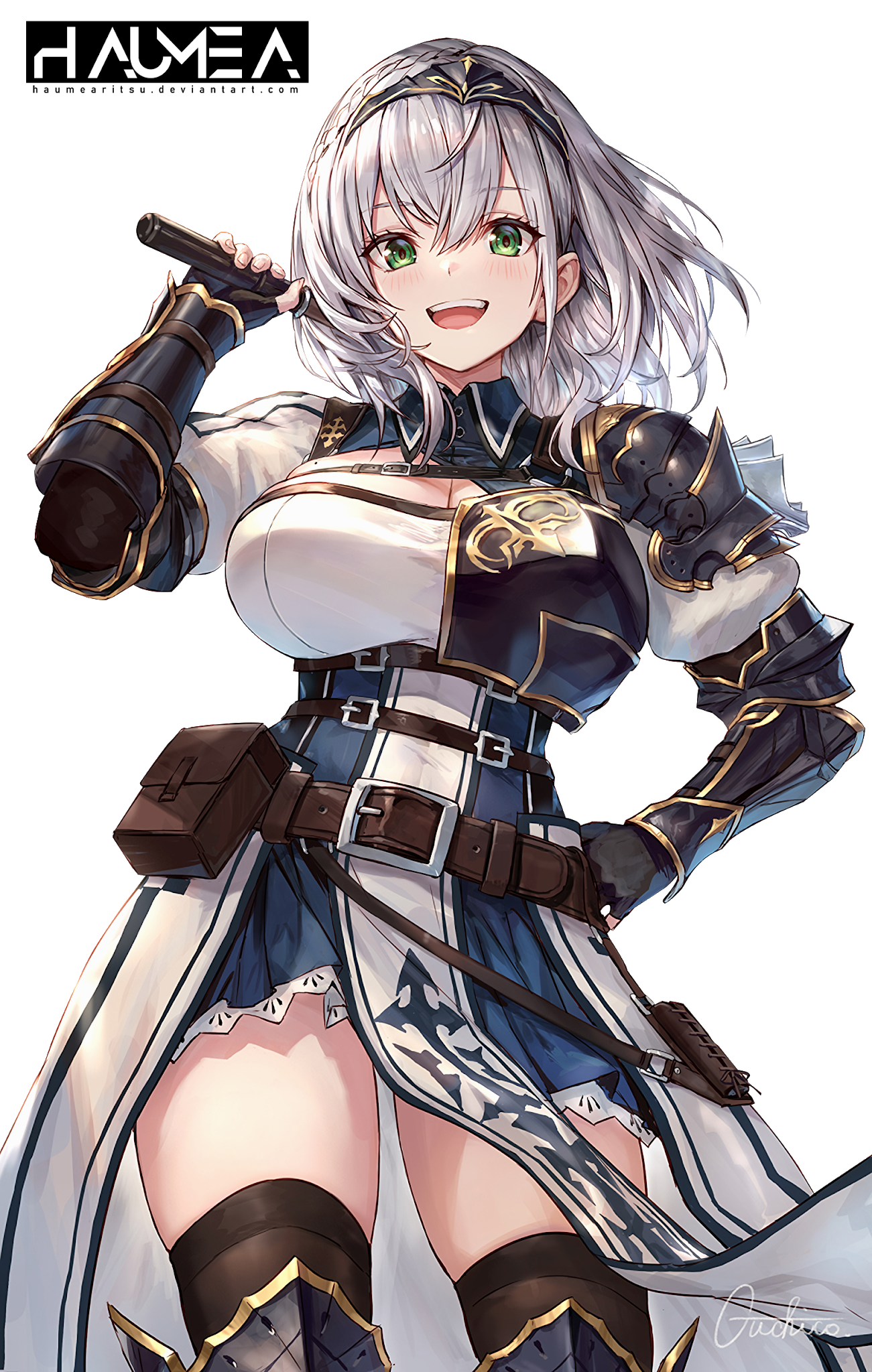 Render 15 Shirogane Noel By Haumearitsu