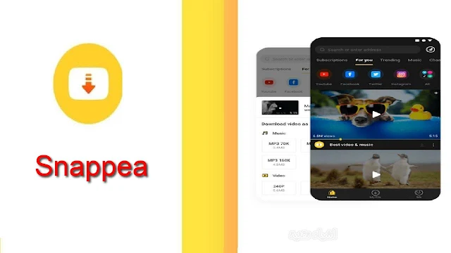 موقع 2021 Snappea لتحميل الفيديو من اليوتيوب بدون تطبيقات او برامج