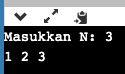 Cara Membuat Program Python Input Bilangan N Tampil Satu Baris Cara Membuat Program Python Input Bilangan N Tampil Satu Baris
