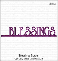 ODBD Custom Blessings Border Die