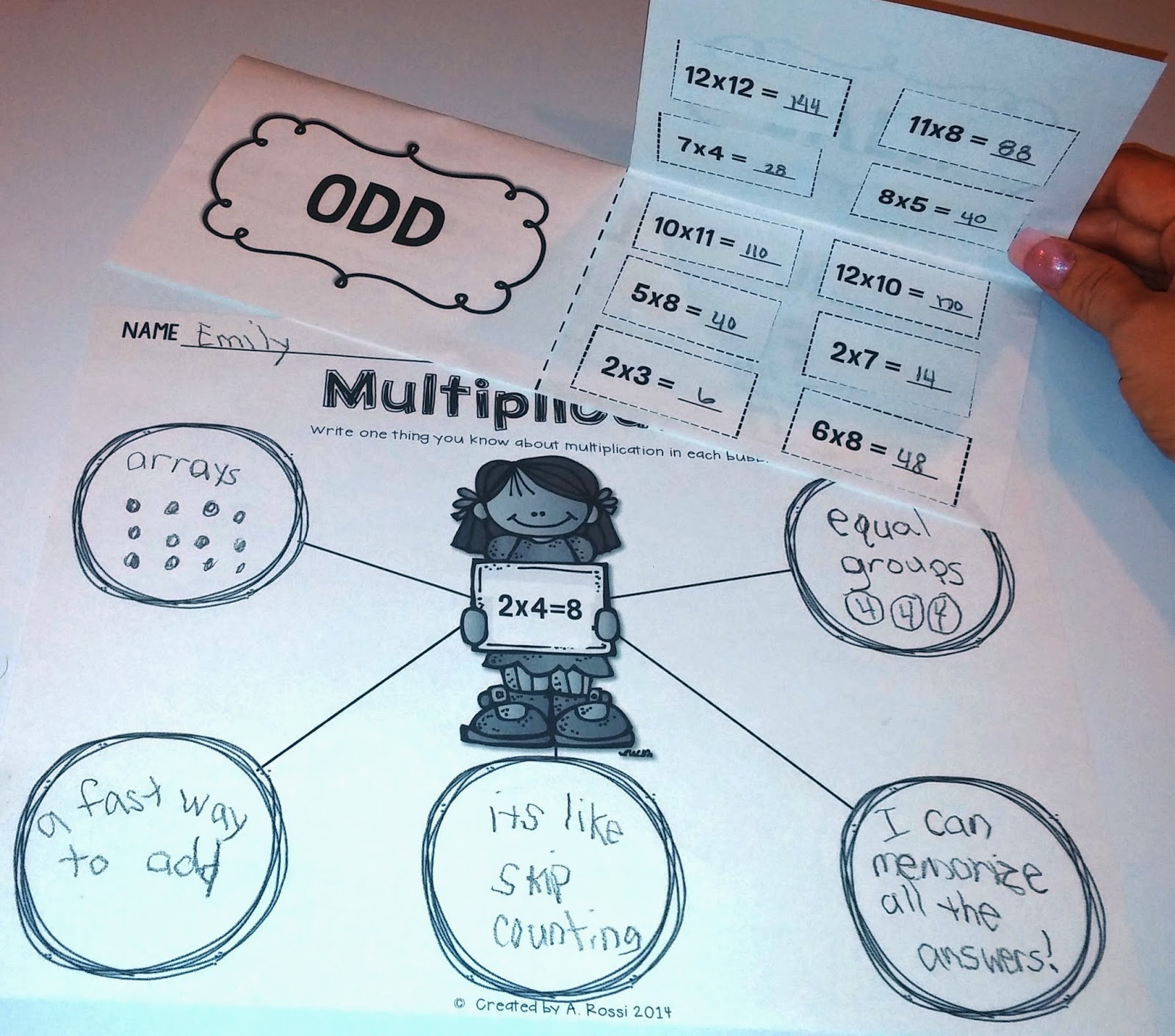 Teacher Times Two: Skip Counting, Arrays, Multiplication...Oh My!