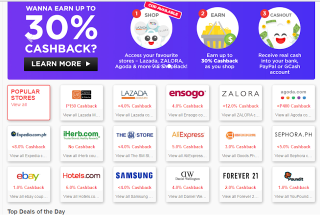 AliExpress offers 5% Cashback