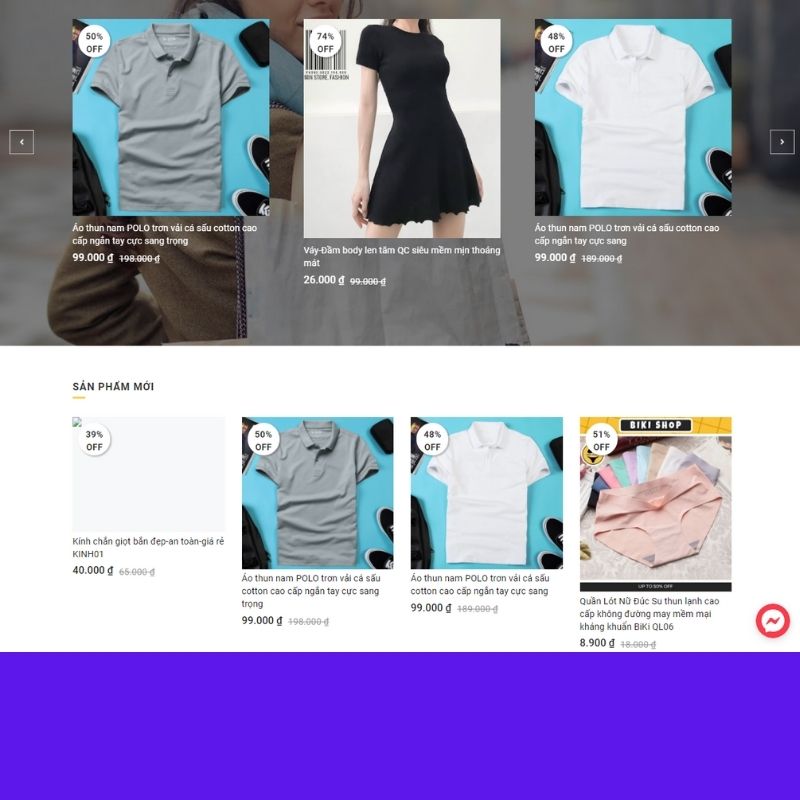 Blogspot Bán Hàng Thời Trang Nam-Nữ Affiliate Chuẩn SEO