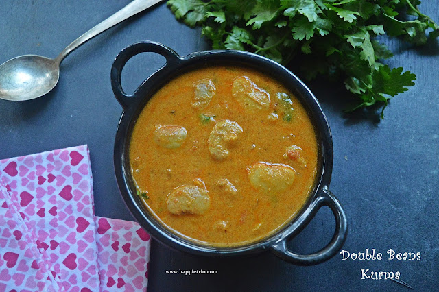 Double Beans Kurma Recipe |  Double Beans Gravy Recipe