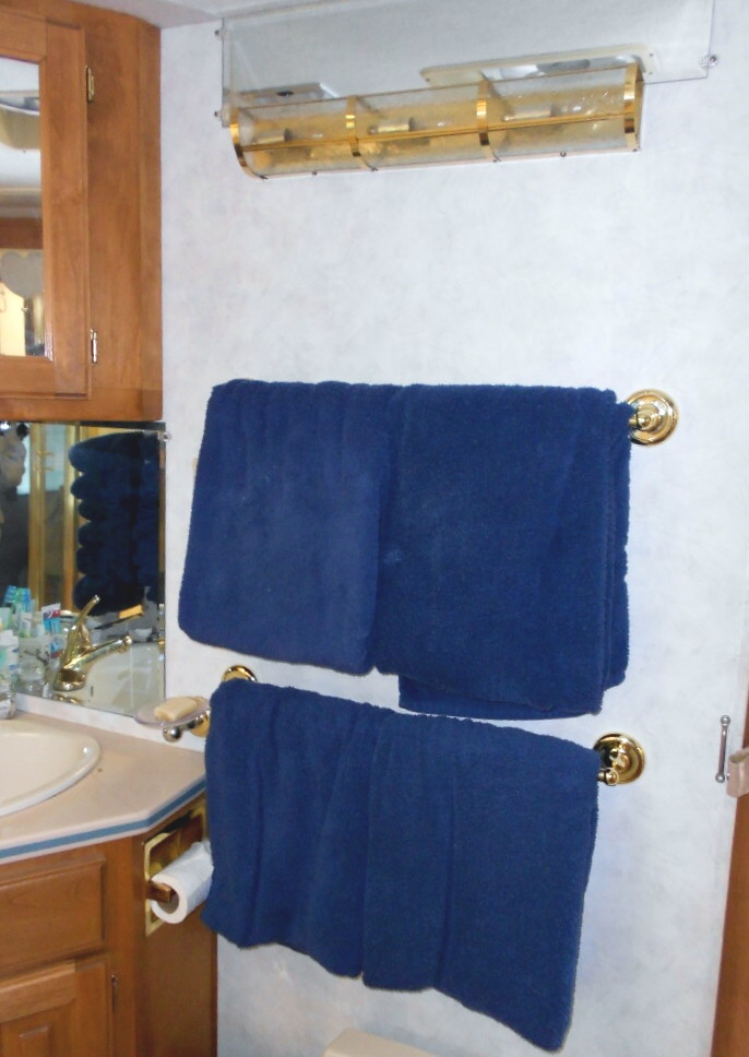 RVing The USA is our BIG Backyard Motorhome Modifications TOWEL