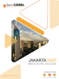 Cover Brosur Jakarta Hight CDR File Free