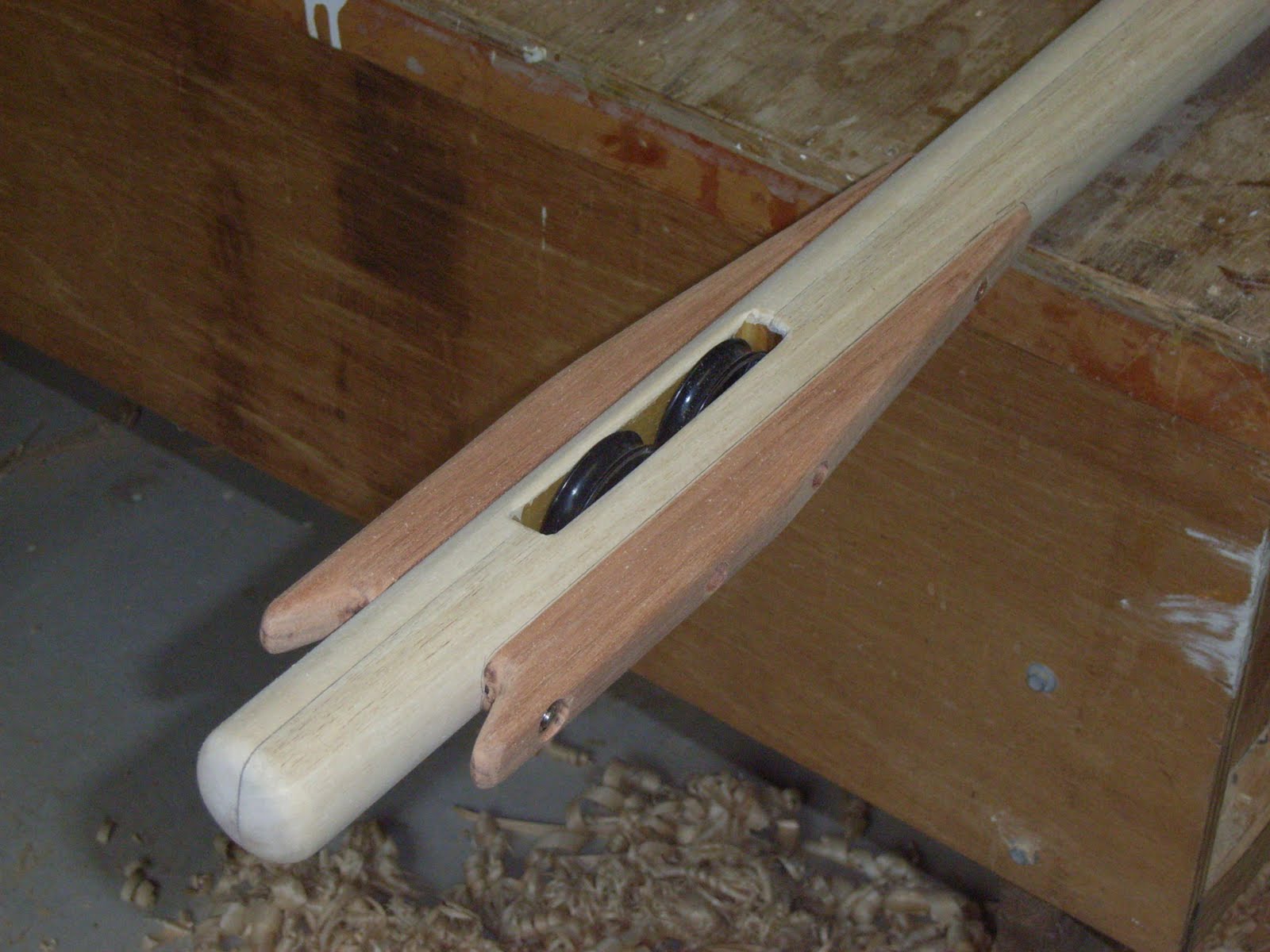 Ross Lillistone Wooden Boats Hollow Masts Built Using a Traditional Approach