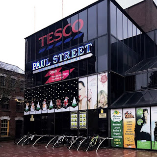 Tesco supermarket vegan food shops in Cork