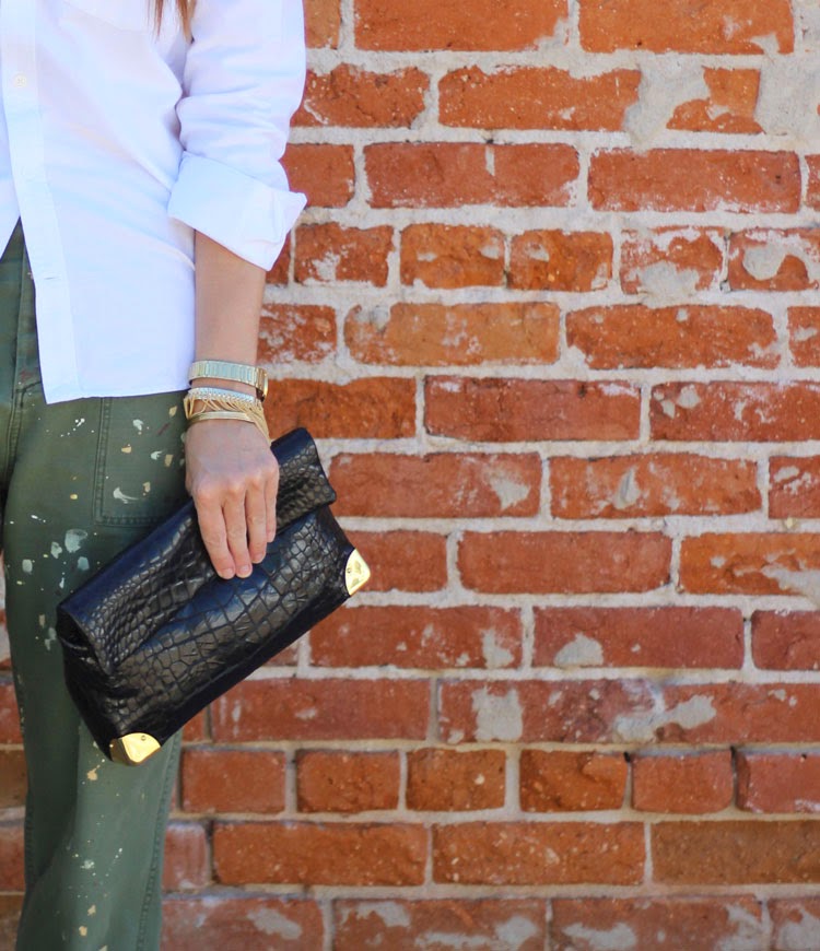 My Fancy Pants... J.Crew Paint Splatter