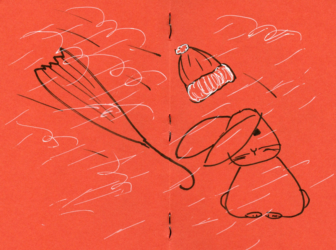 Fueled by Clouds & Coffee Weather Bunny