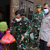 Imbas Corona, TNI-Polri Beri Bantuan Sembako