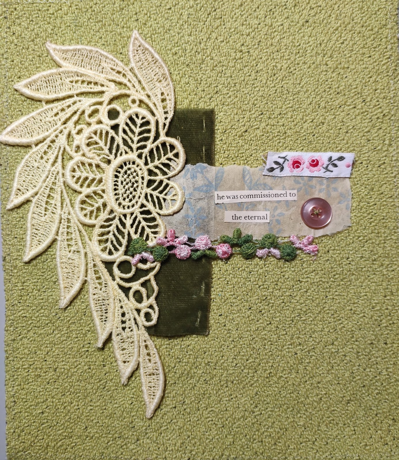 Fabric/Paper Collage