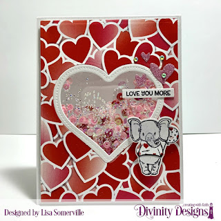 Stamp/Die Duos: So Sweet Custom Dies: Shaker Heart Frame, Sentiment Strips, Rectangles, Heart Layering Combo (Small Hearts) Paper Collection: Sweet Hearts