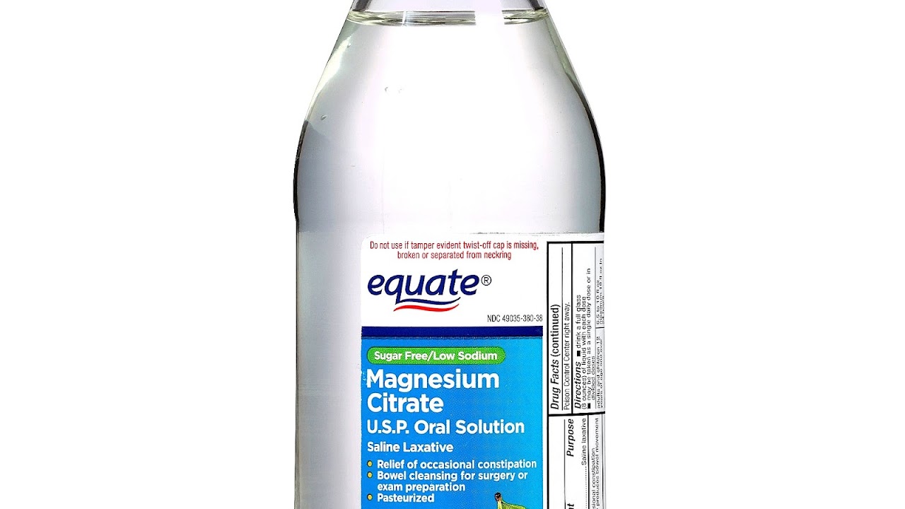 Magnesium Citrate For Constipation Reviews