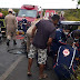 Carros batem de frente e cinco pessoas ficam feridas na BR-101 em Natal