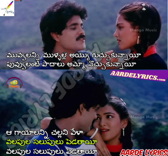 Muvvalanni Mullalle Song Lyrics From Captain Nagarjun 1986 Telugu Movie Aarde Lyrics Jabilli kosam song black screen whatsapp status lyrical videodeepu edits. aarde lyrics