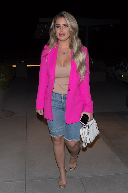 Brielle Biermann Night Out in West Hollywood 16 July-2019