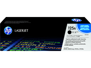 CB540A - HP 125A Black Original LaserJet Toner Cartridge 