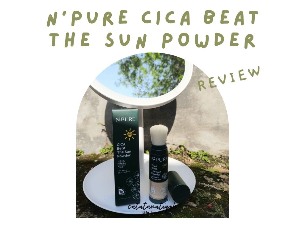 review npure powder sunscreen
