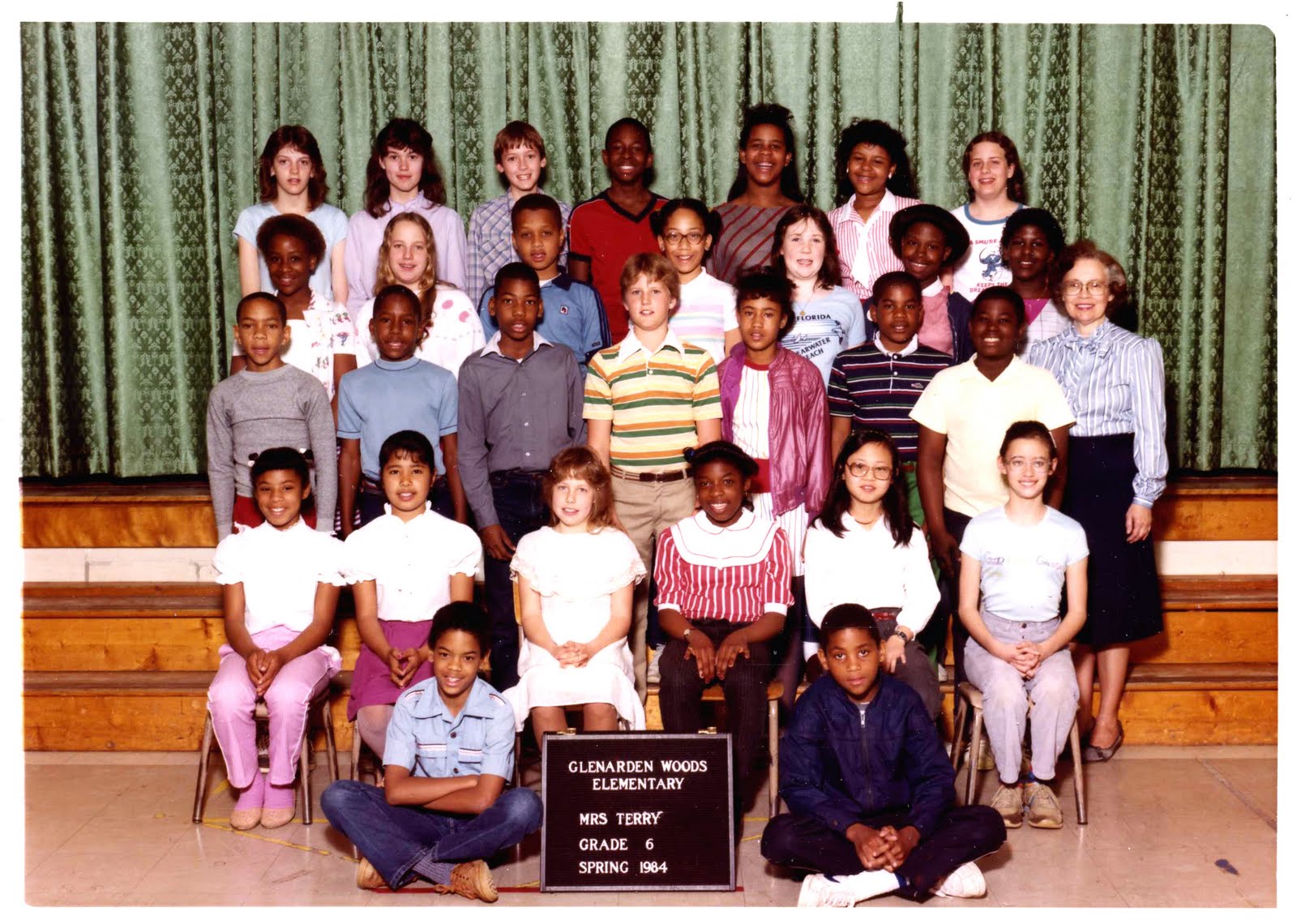 Remembering Betty Glenarden Woods Class/Staff Photos