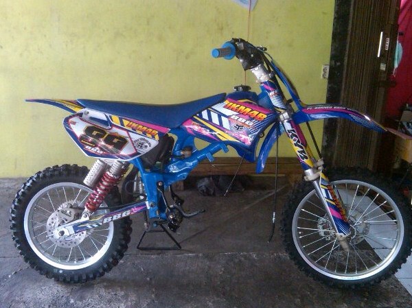 Modifikasi Rangka Bebek Modif Jupiter Z Trail Grasstrack Modifikasi
