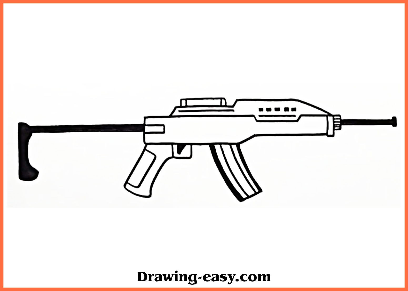 To gun a how draw How To