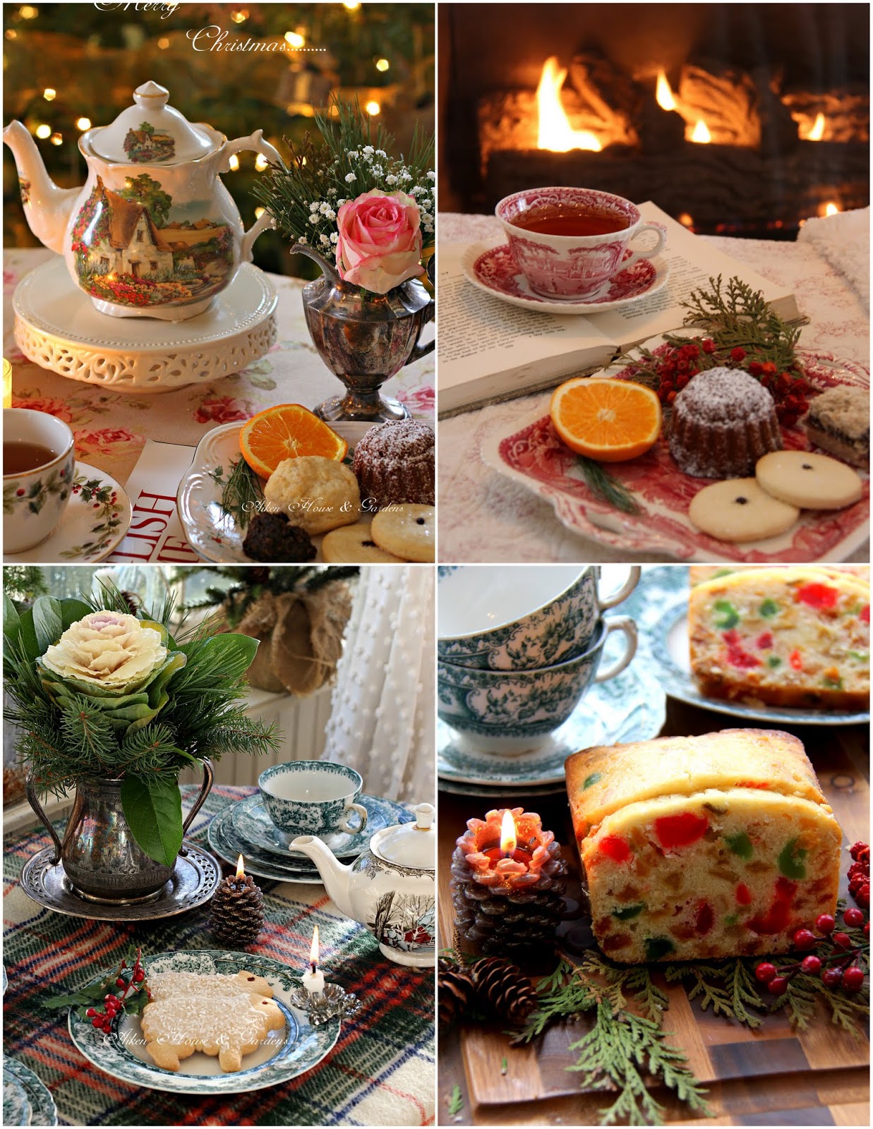 Aiken House & Gardens Past Christmas/Winter Teas
