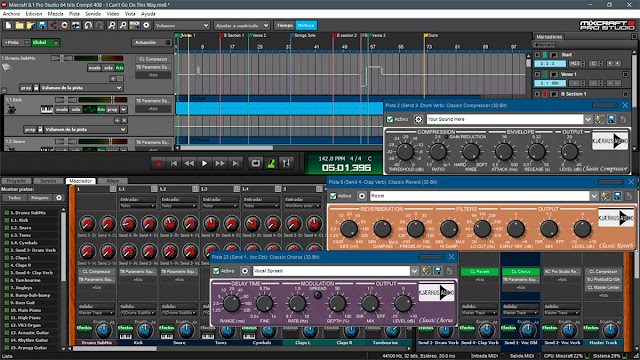 Descargar Acoustica Mixcraft Pro Studio 2024 Full Español + Crack y Serial