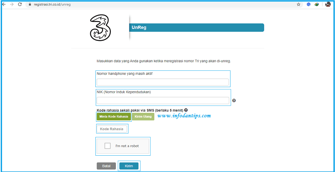 Info org unreg price warm 2024