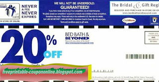 Free Printable Bed Bath and Beyond Coupons