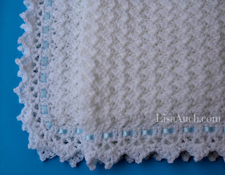 baby blanket free crochet pattern- little clouds baby blanke tpattern
