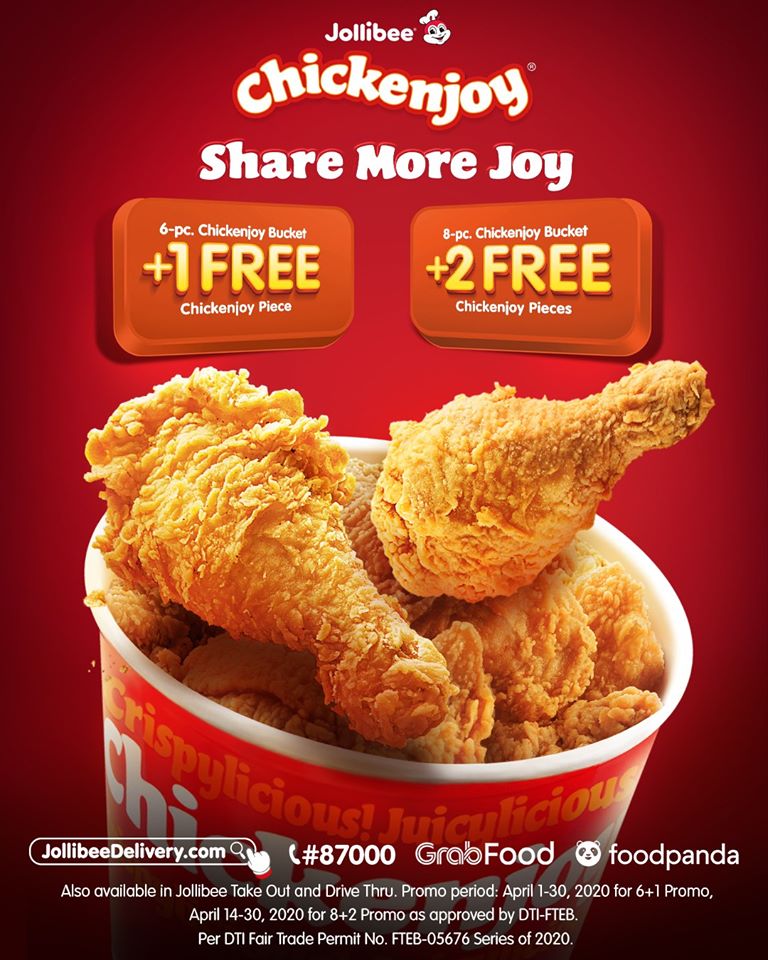 Manila Shopper Jollibee Delivery Promo And Ready To Cook Food During