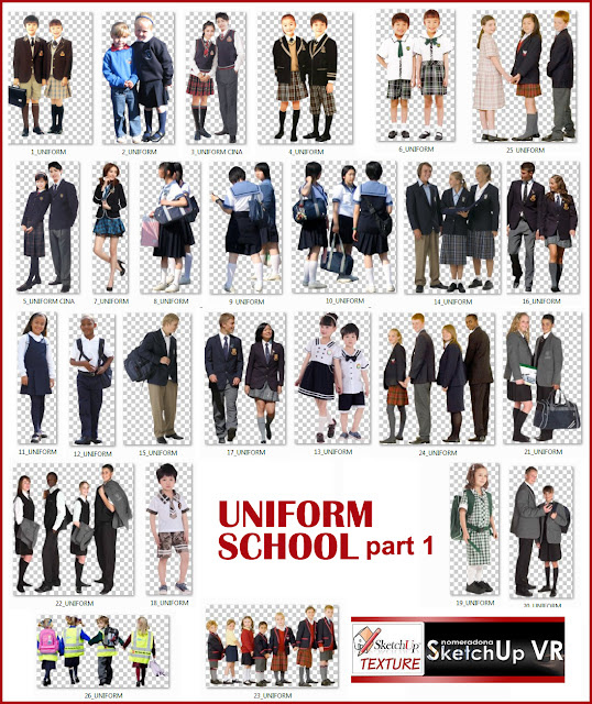  CUT OUT GUYS UNIFORM SCHOOL 