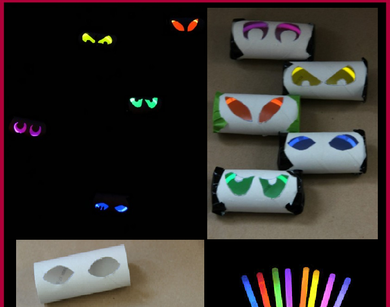 DIY And Household Tips Turn Dollar Tree Glow Sticks Into Creepy