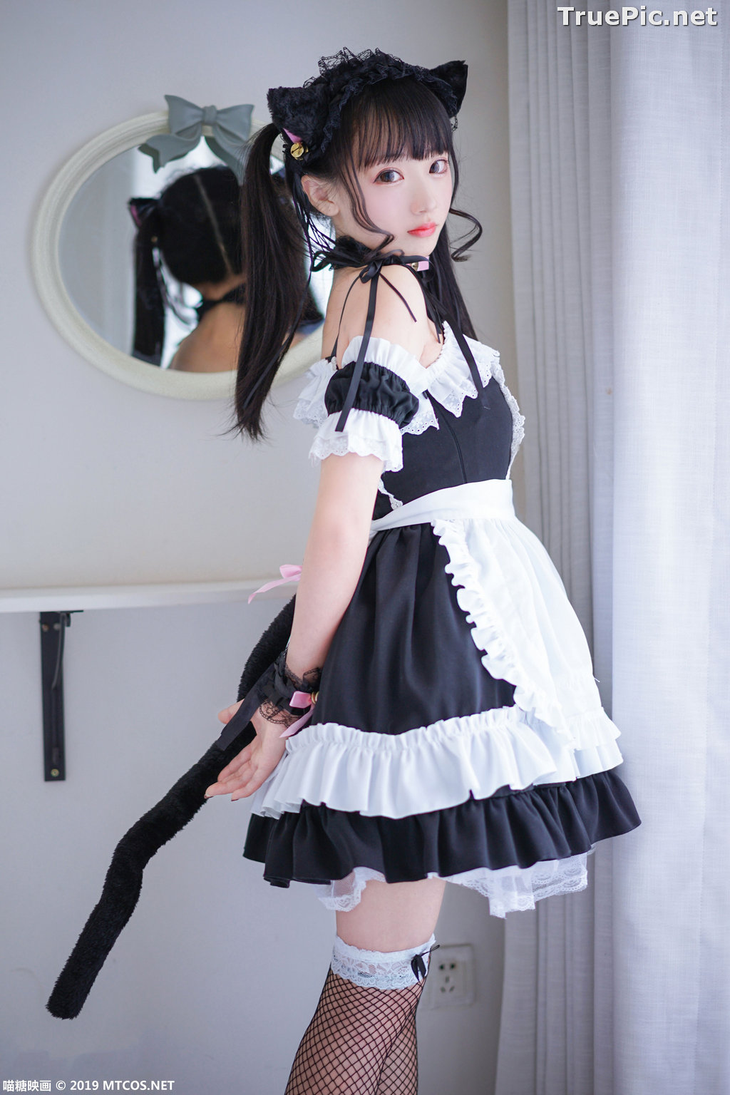 Image [MTCos] 喵糖映画 Vol.051 - Chinese Cute Model - Lovely Maid Cat - TruePic.net - Picture-13