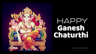 Happy Ganesh Chaturthi greetings images