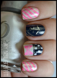nail nails nautical girly anchor designs pink pretty navy theme graffiti hair painting styles never uploaded user