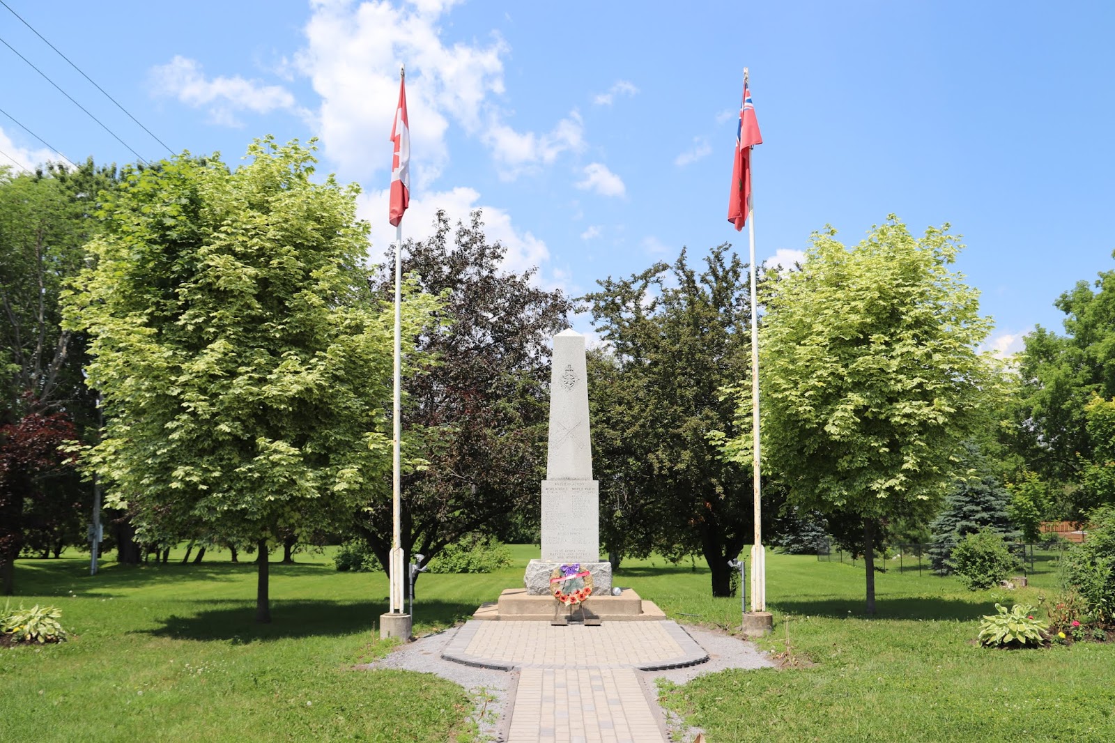 Memorials in Ottawa Maxville War Memorial